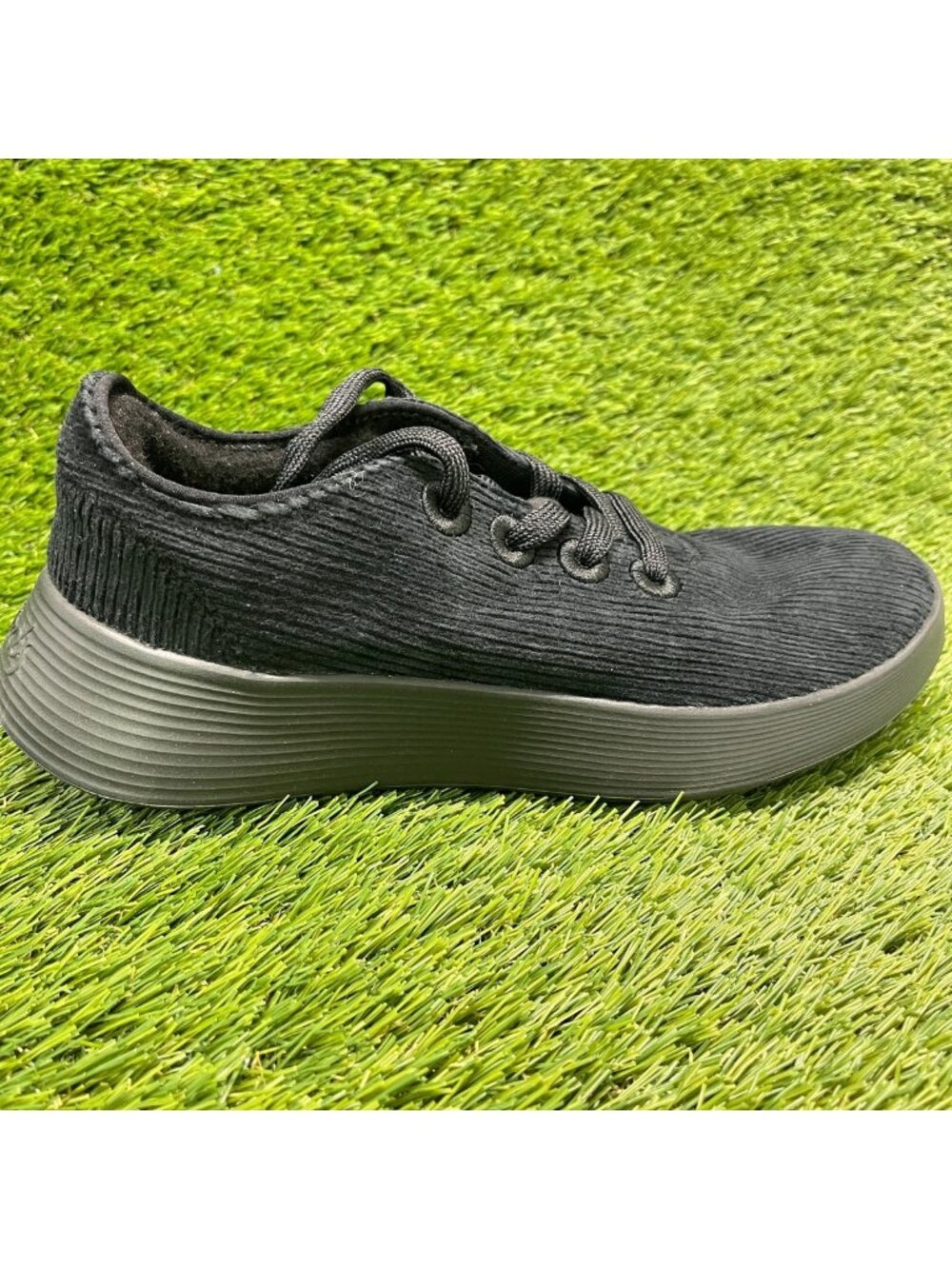 Allbirds Wool Runner Go Womens Size 9 Black Athletic Running Shoes Sneakers